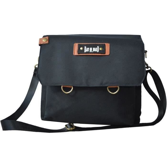 Sac a langer BABY ON BOARD SMART ORGANIZ - Noir - Cdiscount ...