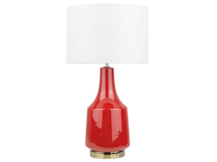 Lampe de chevet rouge TRIVERSA