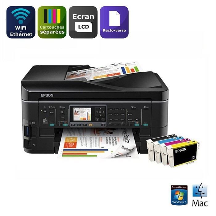 Installer Imprimante Epson Stylus Sx435W En Wifi - Mbola ...