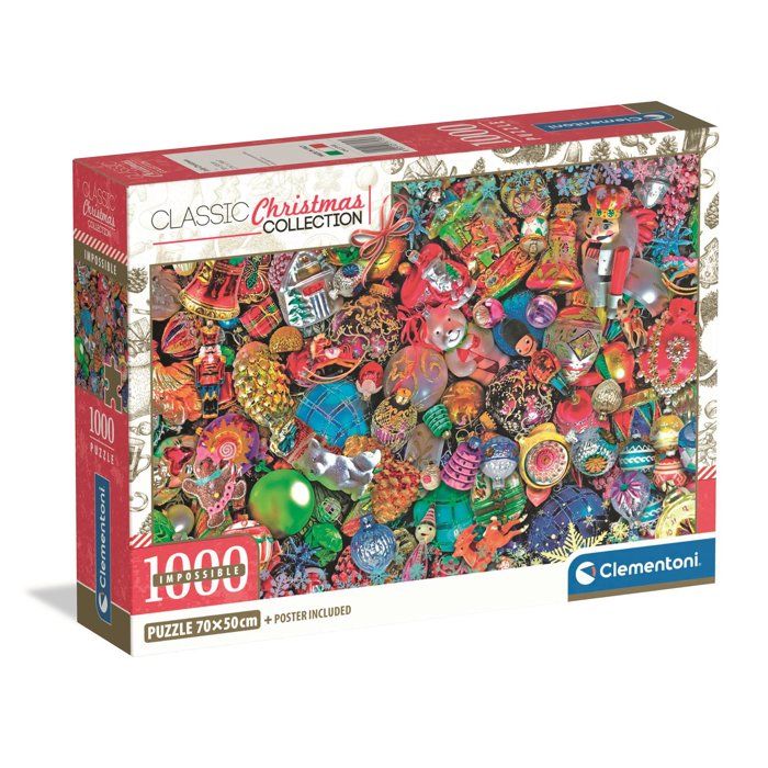 Puzzle 1000 pièces Impossible - Jolly Christmas