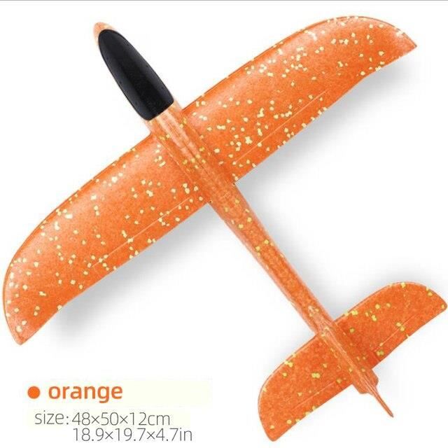 24 Pièces Avions En Mousse Polystyrène - Planeurs à Lancer Main Pour Enfants, Jouets Extérieur Colorés Et Résistants