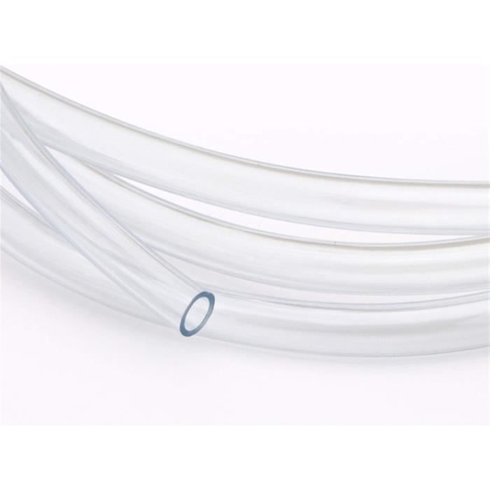Tuyau Silicone 7x9mm 5m – Pour Pompe à Air Ou Eau, Translucide