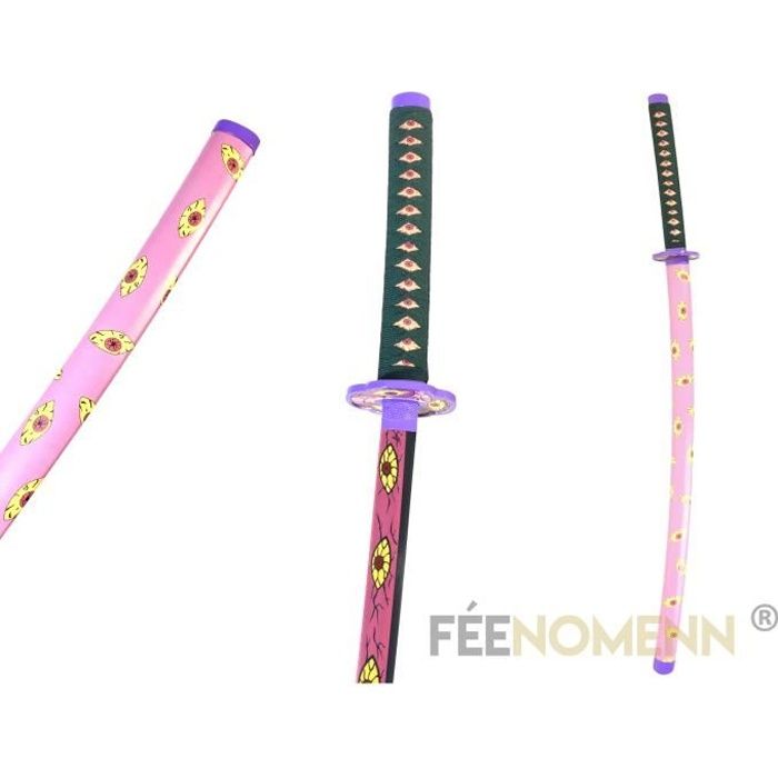 demon slayer kimetsu no yaiba replique sabre michikatsu tsugikuni kokushibo objet decoratif cdiscount maison