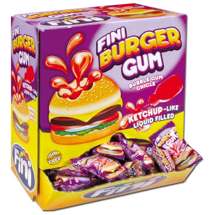 200 Fini Burger gomme, chewing-gum - Cdiscount Au quotidien