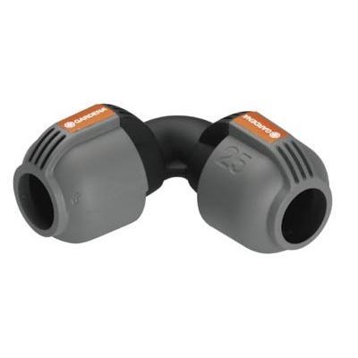 Raccord Coude GARDENA 2773 20 Diamètre 25mm Arrosage de jardin Système Quick & Easy