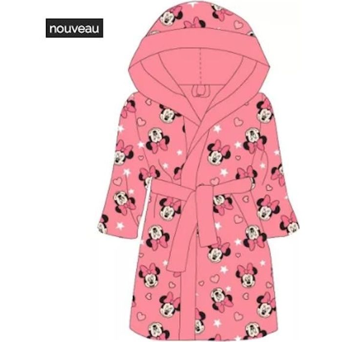 Mgs33 Peignoir Mini la souris Rose pour Fille Age 116 122 Tout
