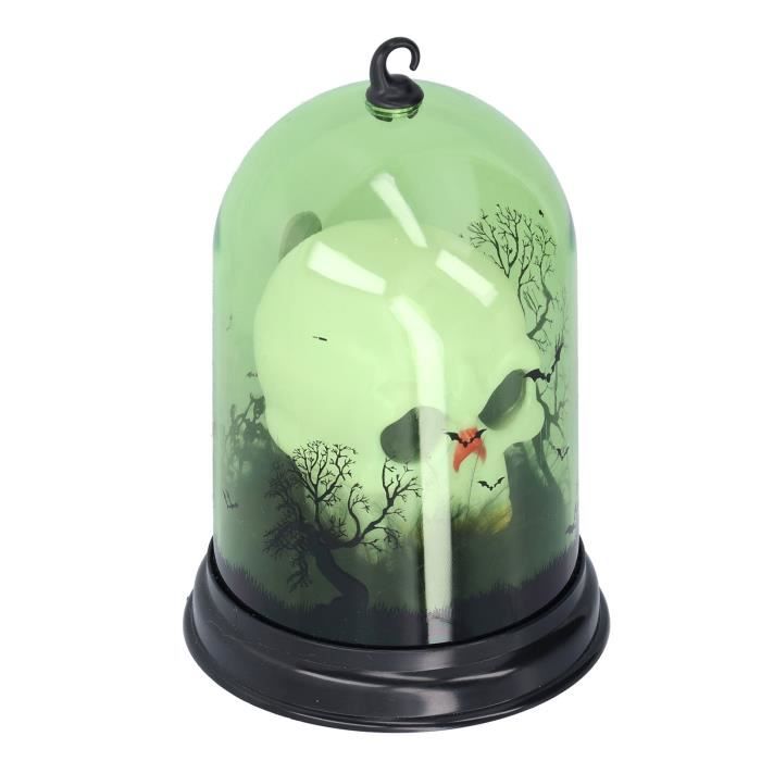 Décoration De Lampe De Citrouille D'Halloween Éclairée Éclairer Happy Jack O Lantern En