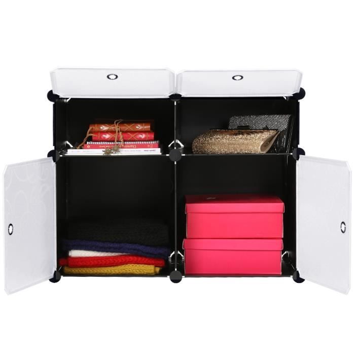 Meuble Rangement Armoire Du Lit En Plastique Rangement Etagere