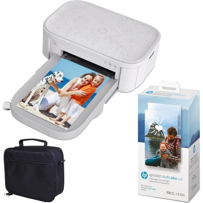 Imprimante Photo HP Sprocket Studio Plus 10 x 15 cm Bluetooth Sublimation thermique - vue 7