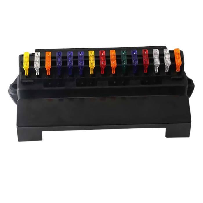 J CASE Fusibles Tous Les Amplis Profil Bas Femelle Pousser En Cartouche