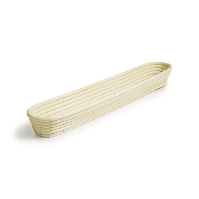 ibili - 680305 - moule à pain banneton baguette - 44 x 10 cm