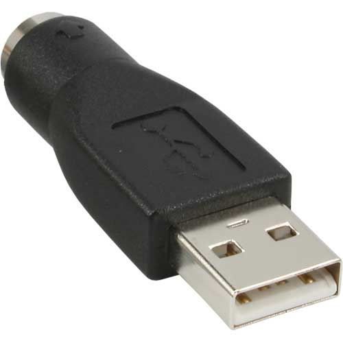 INLINE Adaptateur usb ps/2, &reg;, usb prise a sur ps/2 prise femelle