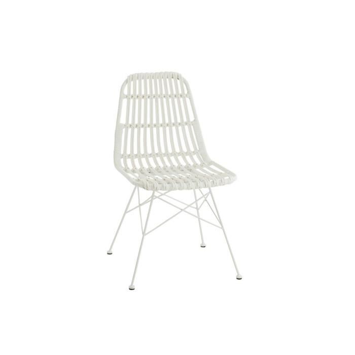 chaise jardin raph métal blanc blanc plastique / abs inside75