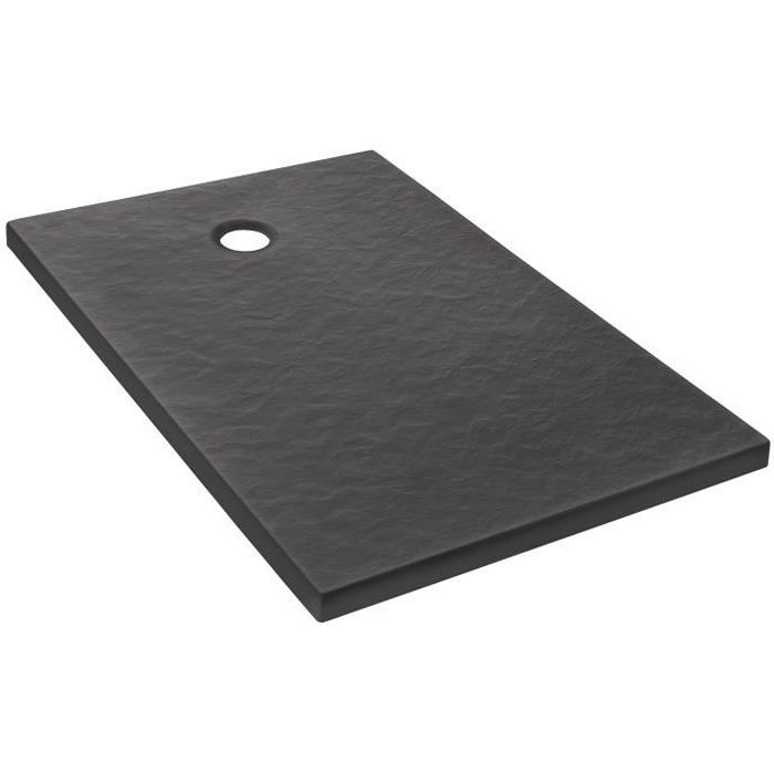 Jacob Delafon - Receveur Ipso 100x80x35 Pierre Anthracite - E62302-AGM