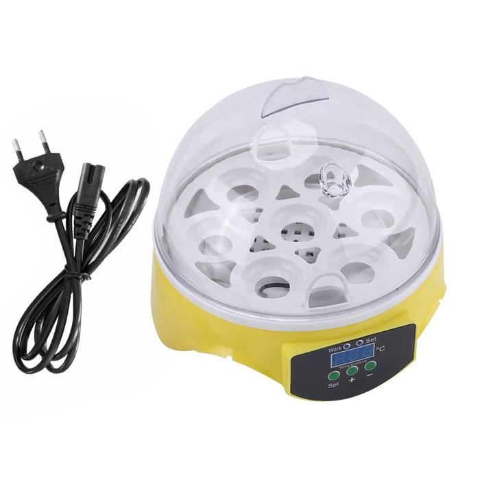 Couveuse Oeuf Incubateur Œufs Numérique MOGOULUA - 12 à 35 Œufs - Automatique Rotation/Température/Eau - Couvercle Transparent Incubateur Automatique Numérique