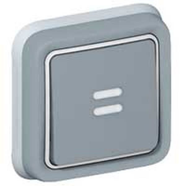 Legrand Va Et Vient Avec Voyant Lumineux Plexo Gris Encastre