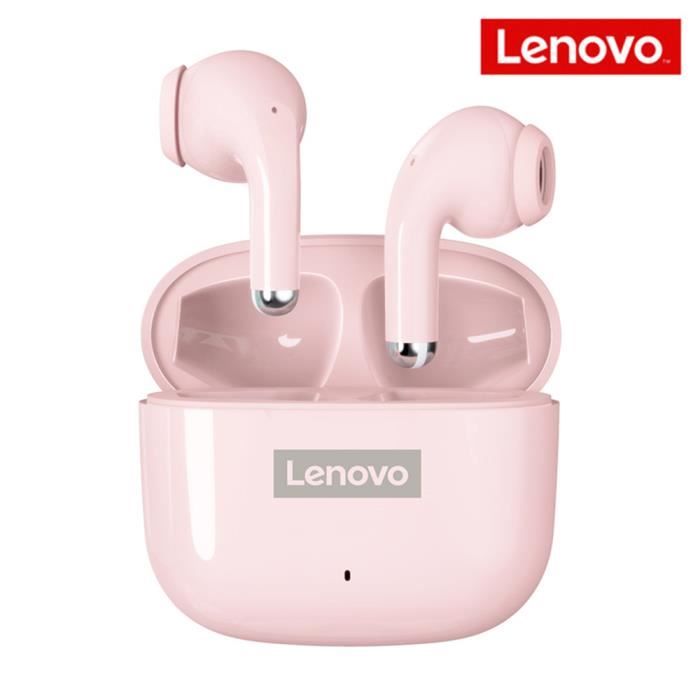 Fone De Ouvido Lenovo LP40 Pro Bluetooth 5.1 ThinkPlus LivePods LP40Pro Preto Gxo 9340 006