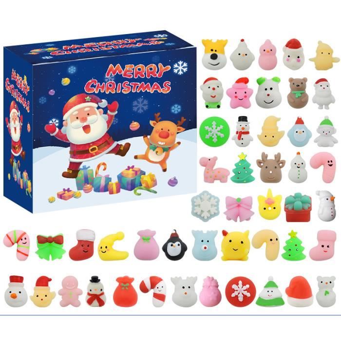Calendrier Compte à Rebours Noël Calendrier De L'Avent Fidget Toys - 24 Surprises De Jouets Calendrier Compte à Rebours Noël Calendrier De L'Avent Fidget Toys - 24 Surprises De Jouets