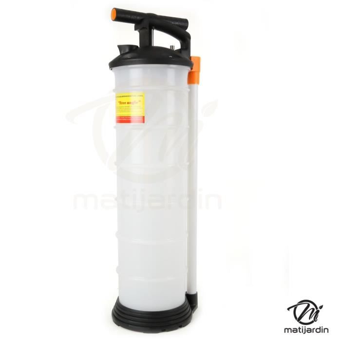 à lhuile de voiture Kit de pompe à huile de service et extracteur de pompe de transfert de fluide Zerone vidange dhuile 7L/9L Aspirateur manuel Extracteur de pompe de vidange dhuile et 