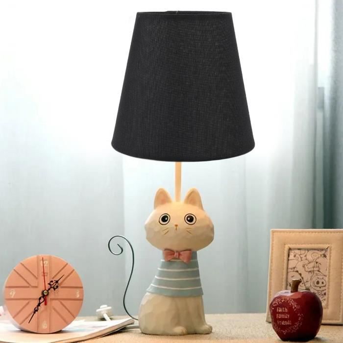 Abat-jour Moderne En Tissu Rouge 17x17cm - Housse Lampe Table Chevet Décorative