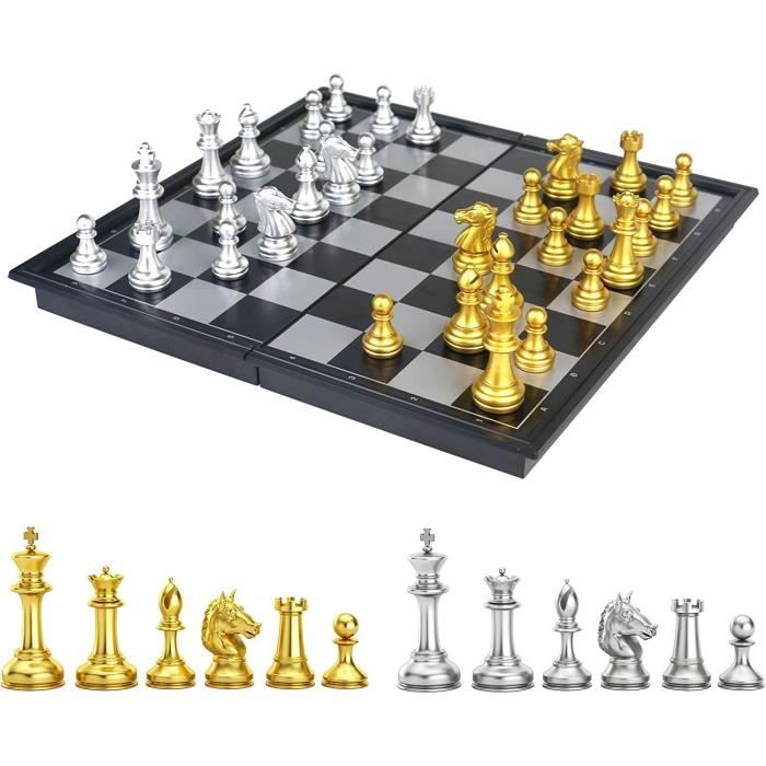Jeu d'échecs magnétique Lexibook Pliable 32 cm - Jeu d'échecs