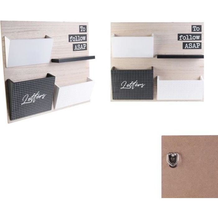 Dites Le Avec Des Mots Range Courrier Mural Happy Working M4