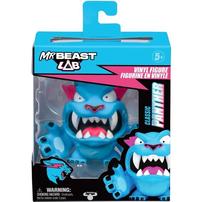 Figurine Vinyle MOOSE TOYS Panthère Classique Mr. Beast Lab 8 8 cm Collection