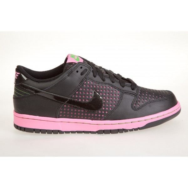 nike dunk noir et rose