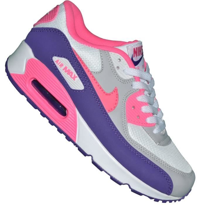 chaussure nike fille air max rose
