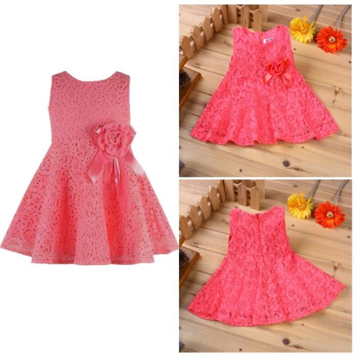 0 24 Mois Bebe Fille Robe En Dentelle Fleur Ajouree Sans Manches Vetement Pour Nouveau Ne Couleur Pure Rose Cdiscount Pret A Porter 0 24 Mois Bebe Fille Robe En Dentelle Fleur Ajouree Sans Manches Vetement Pour Nouveau Ne Couleur Pure Rose Cdiscount Pret A Porter