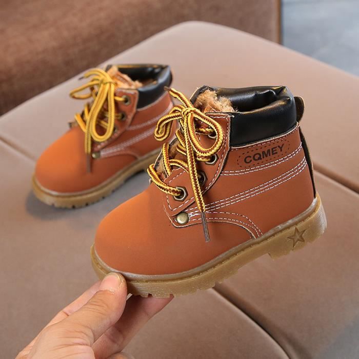 Bottes D’hiver Femme GLAMORA – Imperméables Et Chaudes Avec Doublure Fausse Fourrure – Semelle Antidérapante – Fermeture éclair Interne – Tailles 35 à 41