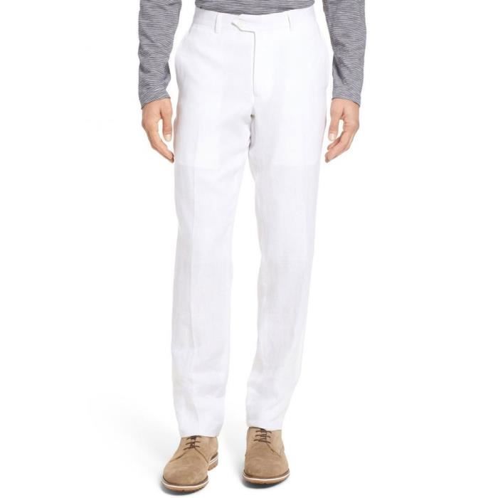 pantalon homme blanc