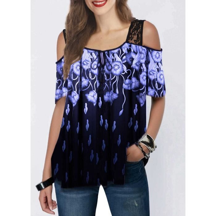 Tee shirt sales femme sans bretelle