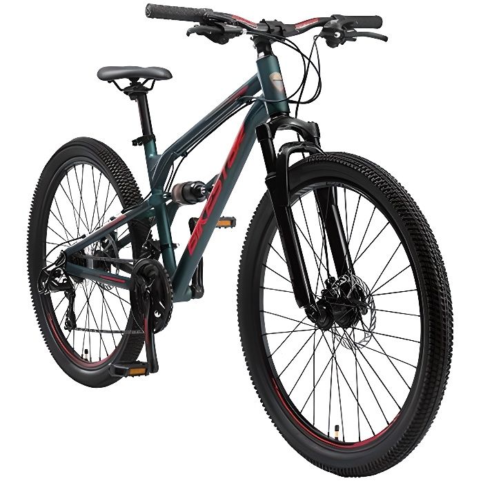 V lo tout terrain tout suspendu BIKESTAR 26 pouces 21