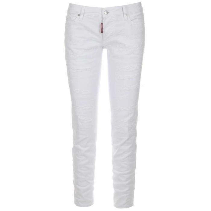 dsquared jeans blanc