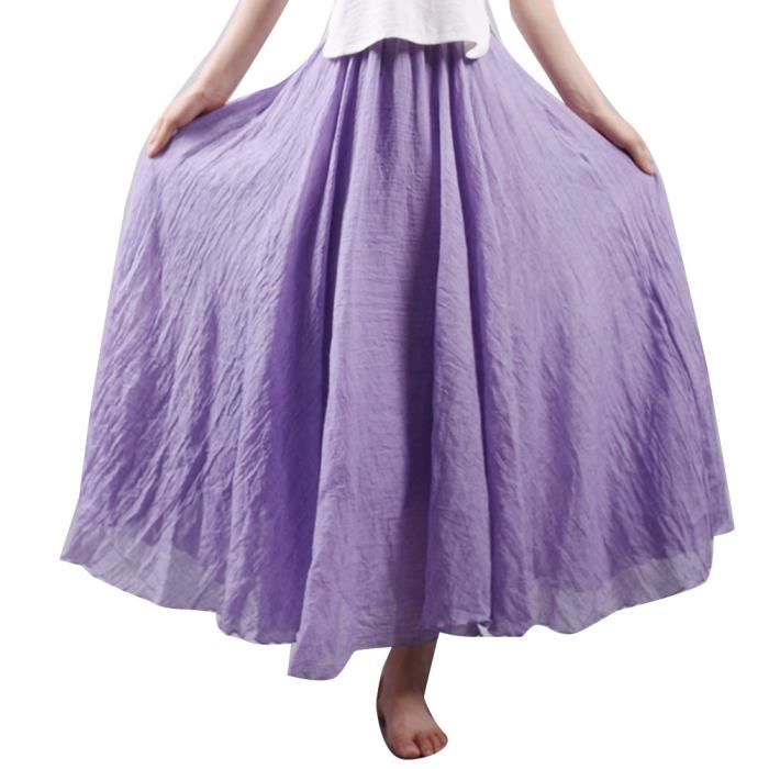 Jupe plissée deals mauve