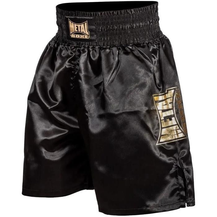 Short Muay Thaï Fairtex Noir Doré - Paris Fight