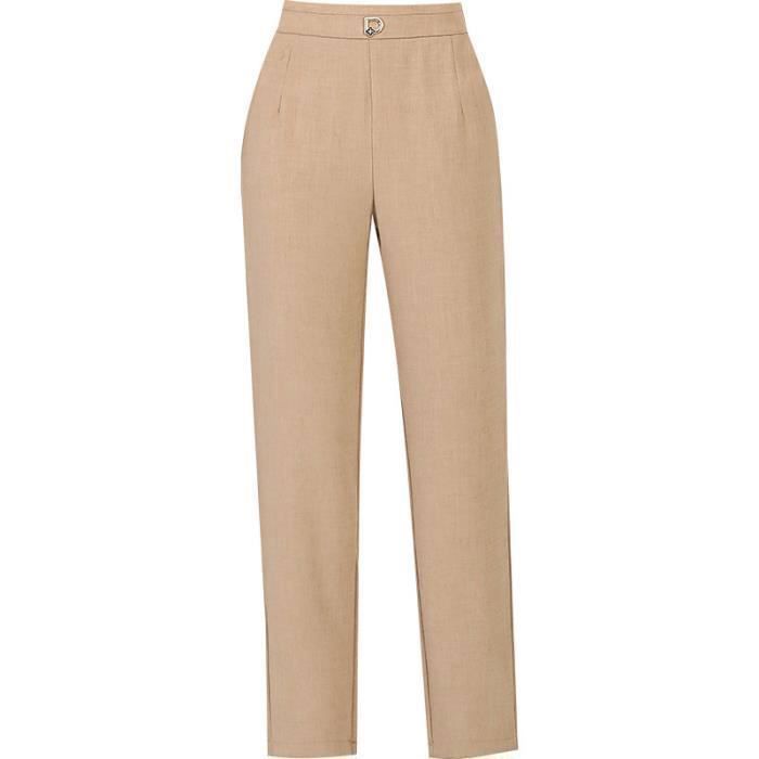 Pantalon best sale crayon femme
