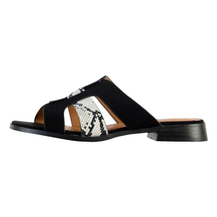 Mules The Divine Factory QL4335 Noir Femme