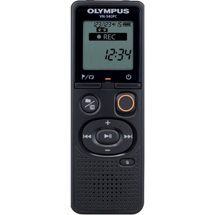 OLYMPUS Dictaphone VN-540 - Enregistreur vocal à piles - Mémoire interne 4 Go