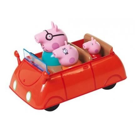 Peppa/'s Big voiture rouge avec Picnic Accessoires Kit de jeu et 2 figurines jouet NEUF