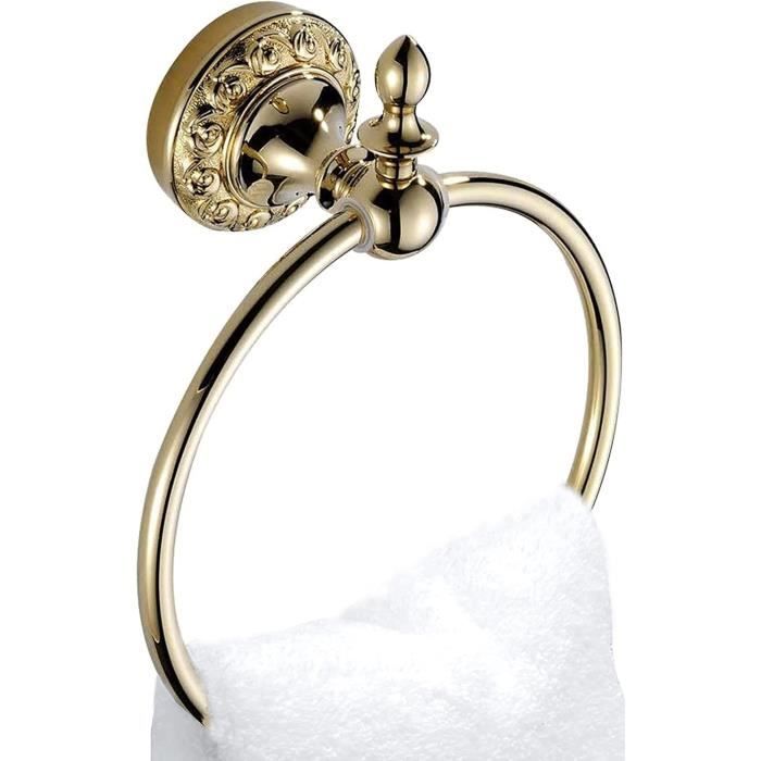 Porte-serviettes En Laiton Brossé Doré Porte-serviettes Mural Porte- Serviettes De Cuisine Porte-serviettes Porte-serviettes Rails De Serviette Accessoires De Salle De Bain (Taille : Trois Barres