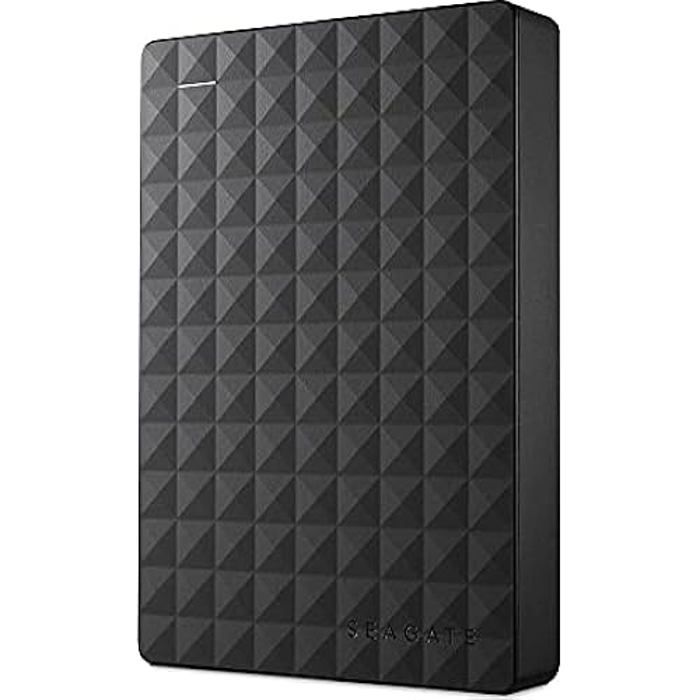 Disque dur externe – SEAGATE – EXPANSION PORTABLE DRIVE 4TB – USB 3.0 – Alimentation via USB – Noir