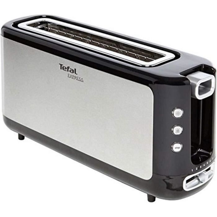 Grille-pain Tefal TL365ETR Inox/Noir