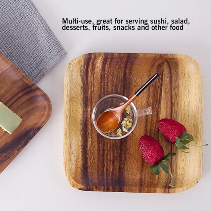 LABRIMP Plateau à Sushi Pour Maison Plat De Service Décoratif Pour