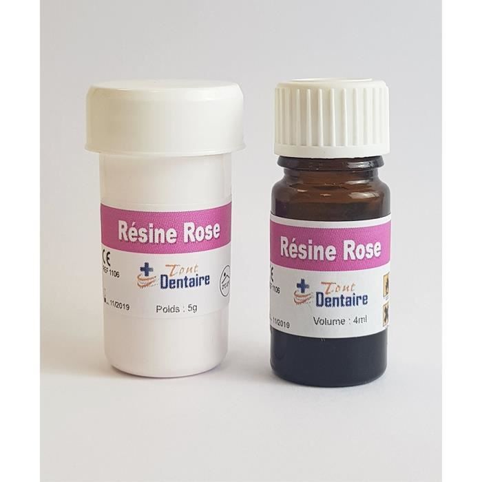 Resine Dentaire Rose Achat Vente Kit Produits Dentaires Resine Dentaire Rose Cdiscount