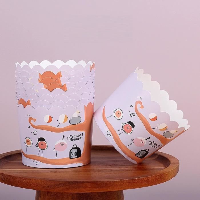 Lot De 300 Caissettes Muffins Papier – Antiadhésives, Résistantes à L’huile, Pour Cupcakes, Muffins Et Pâtisseries (couleurs Assorties)