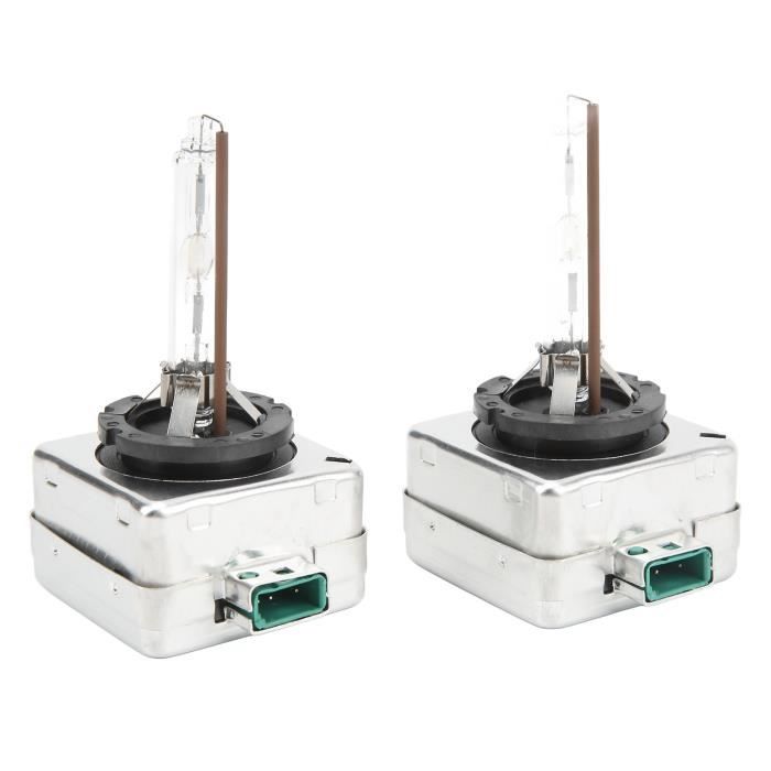 Kit De 2 Ampoules H7 Xenon 35W 5500K - Universel Pour Phares Avant, 12V, Blanc Glacé