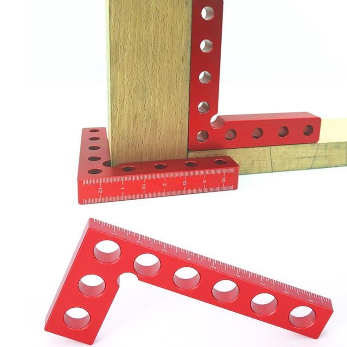 Équerres De Serrage Milescraft 10,2 Cm - Pour Assemblage à 90°, Boîtes, Cadres, Petits Projets Bois