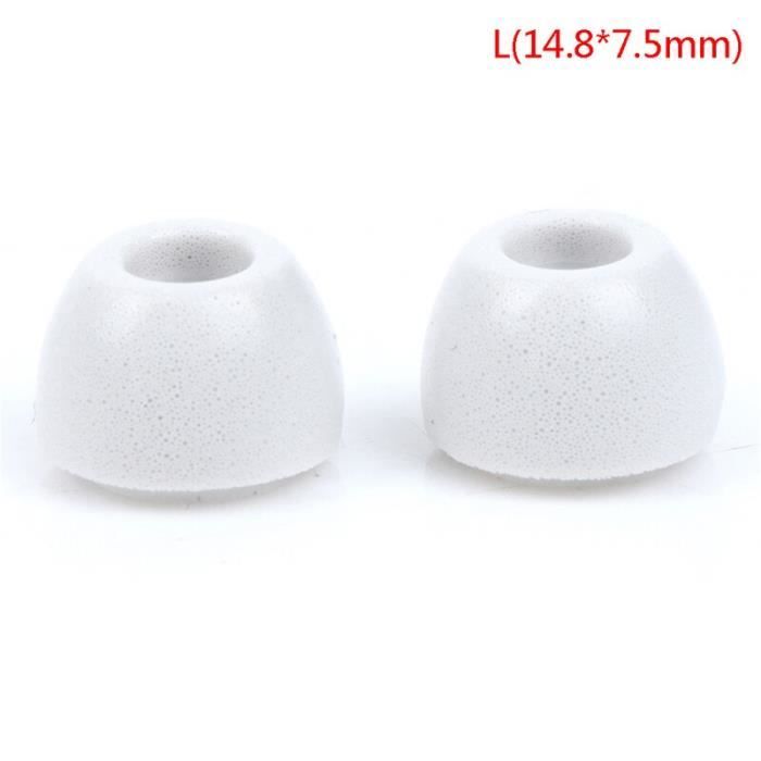 Embouts Mousse Mémoire De Forme Pour AirPods Pro – Confort, Isolation, Tailles S/M/L – Compatible Pro 1 & 2